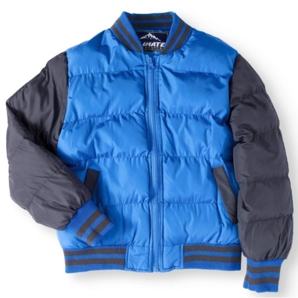 Climate Concepts Boys' Varsity Bubble Jacket s(6/7)